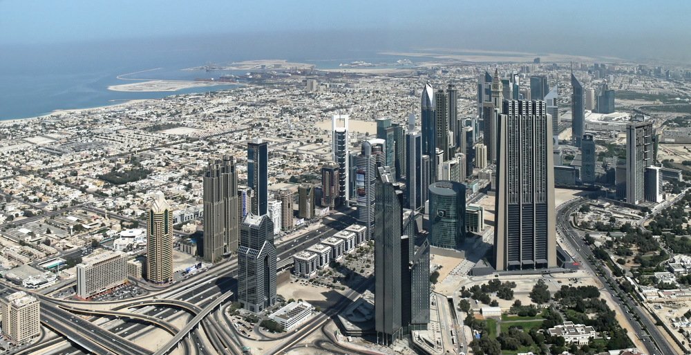 Небоскребы Дубая.