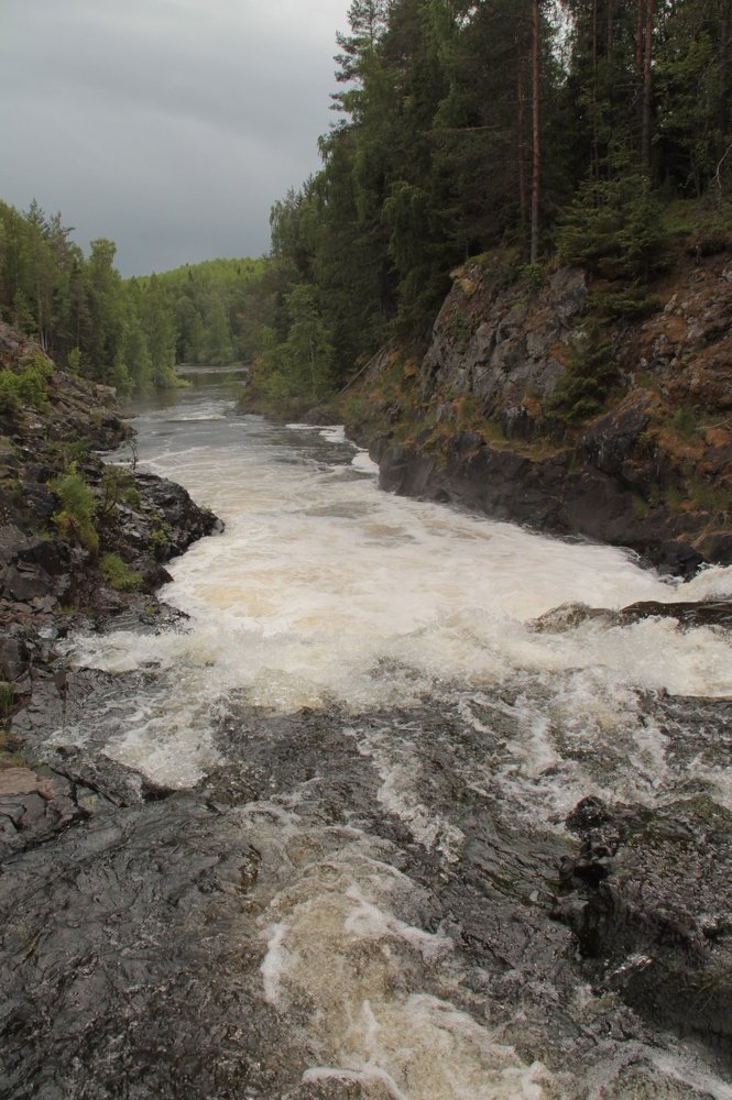 Кивач. Вид сверху.