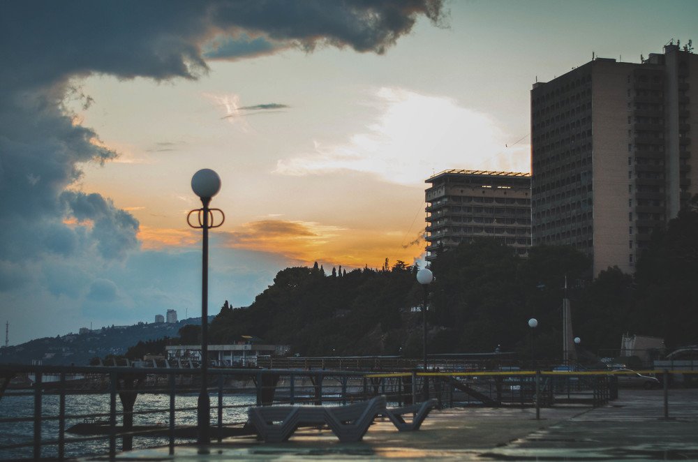 Закат в Мисхоре