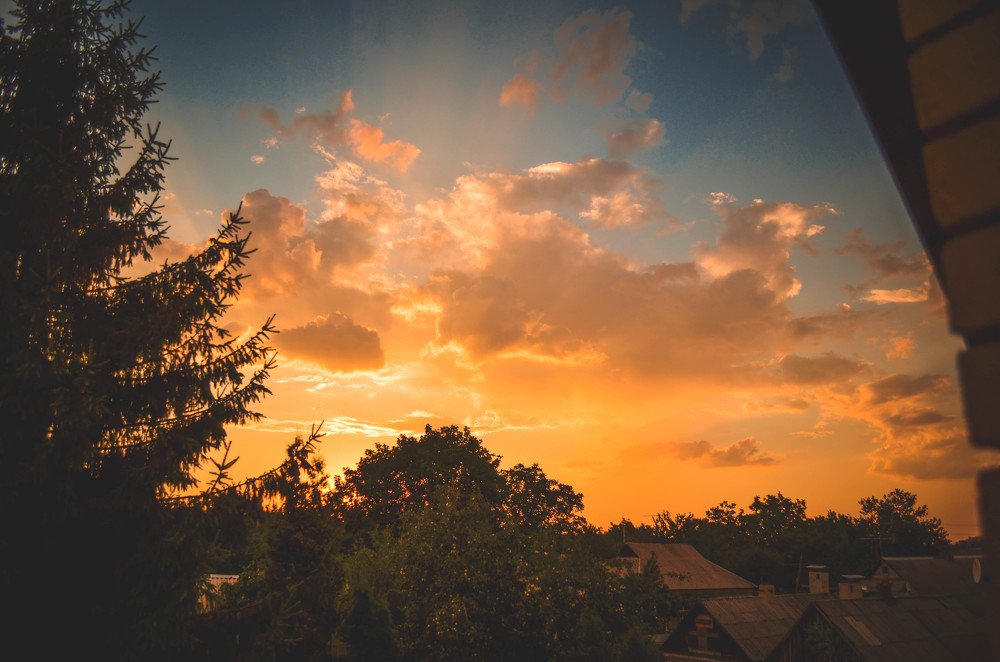 Вид из окна