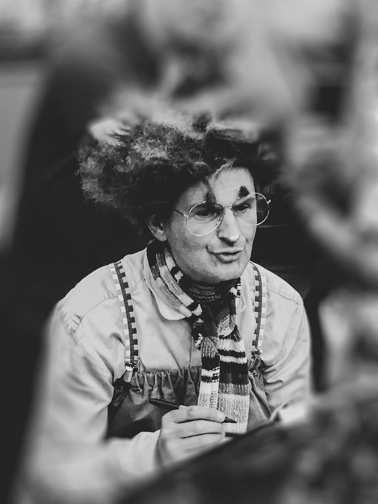 Клоун - художник?