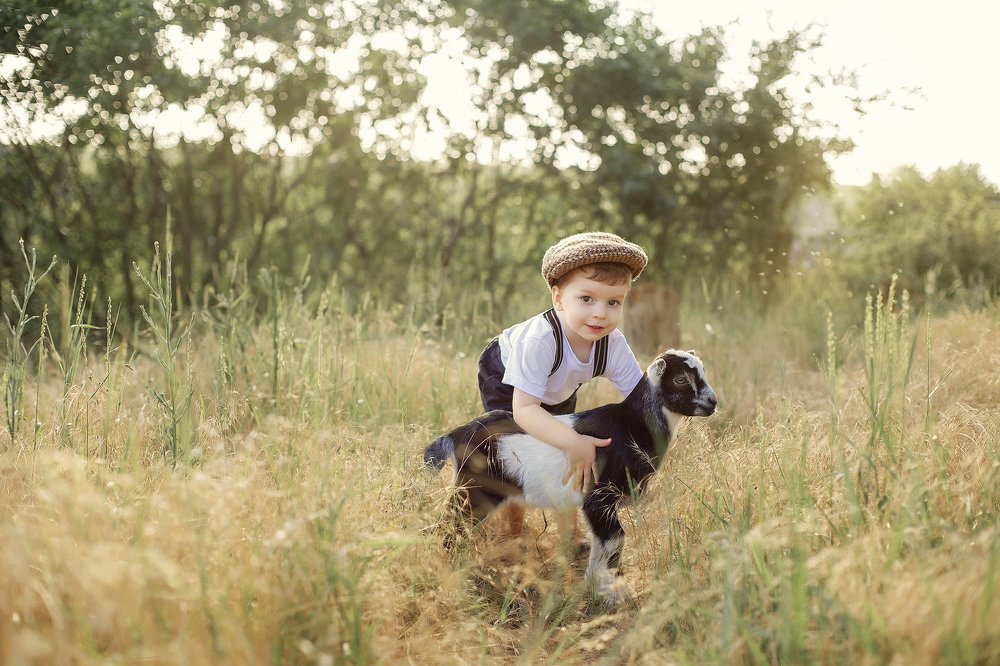 С козленком Юзиком