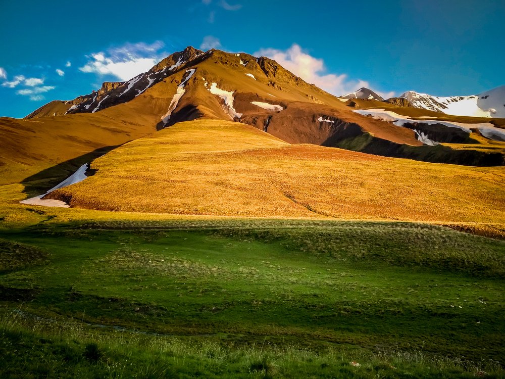 Закатные красоты высокогорья Дагестана.