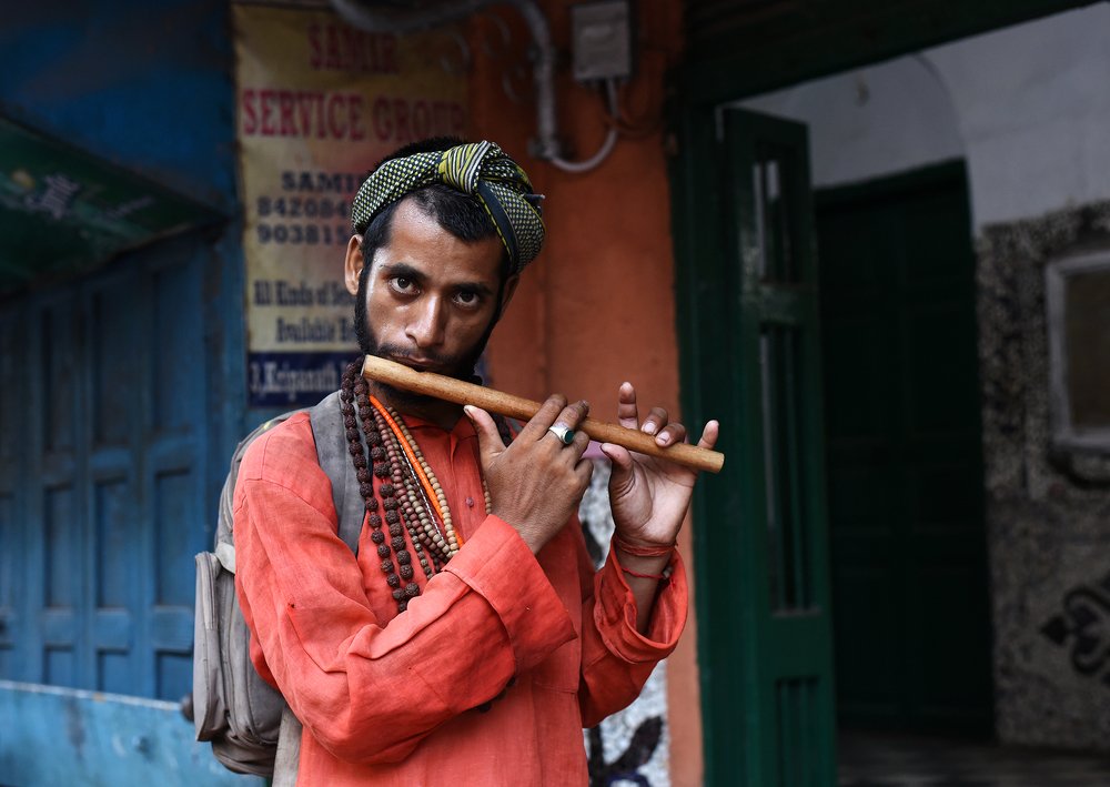A Street Flutist