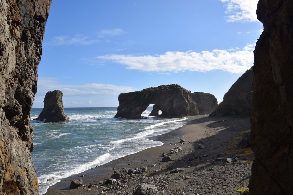 У мыса Великан.