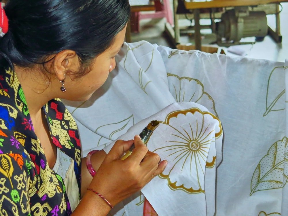 Волшебство батика