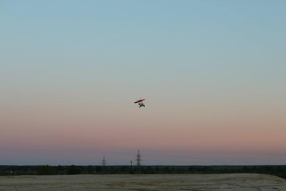 Где то над Обью...