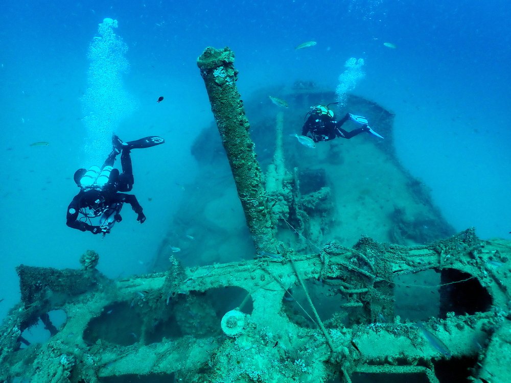 The Equa shipwreck - Liguria - Italy