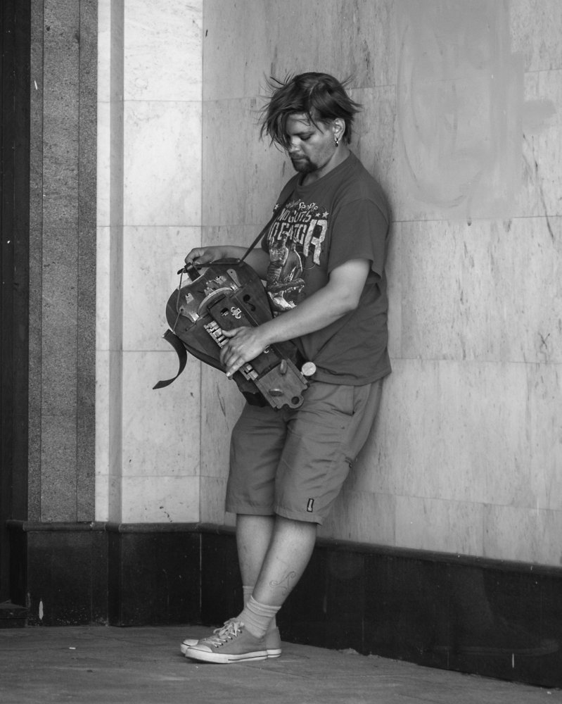 Музыкант. Москва.