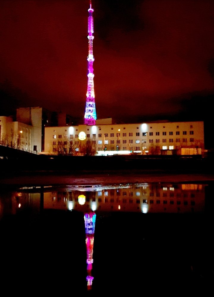 Ночной Якутск