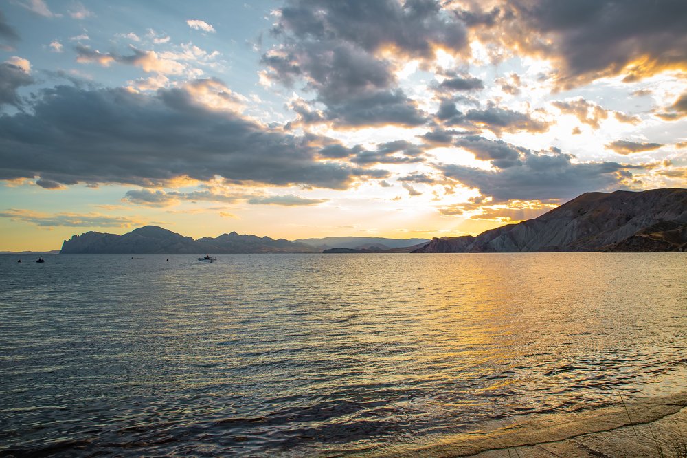 Закат в Орджоникидзе