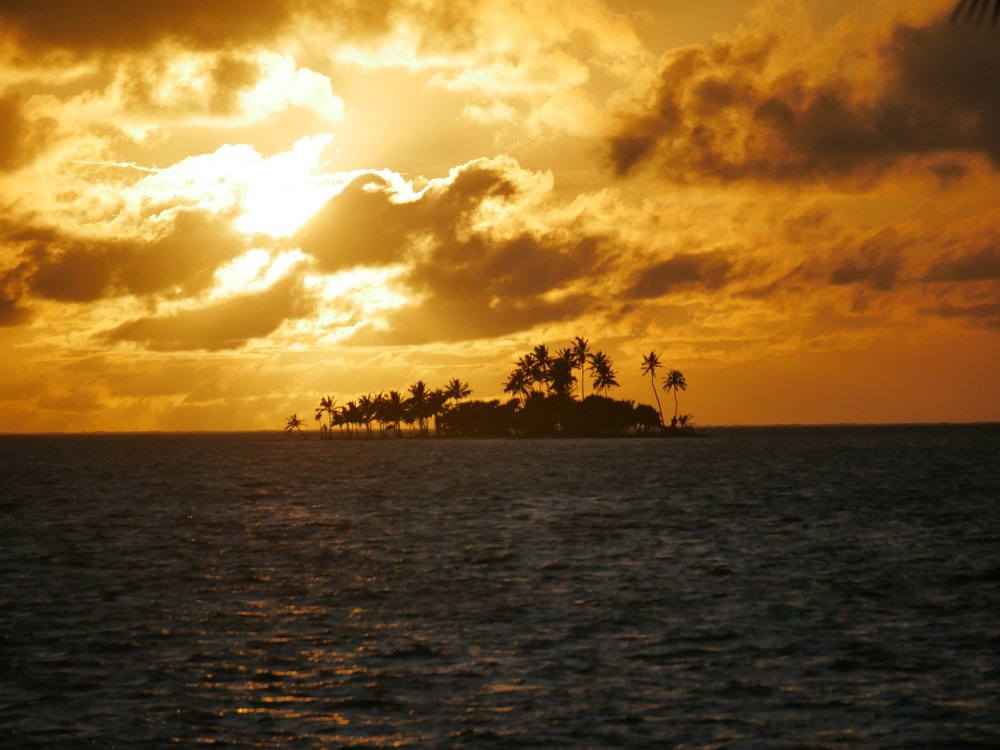 Sunset island