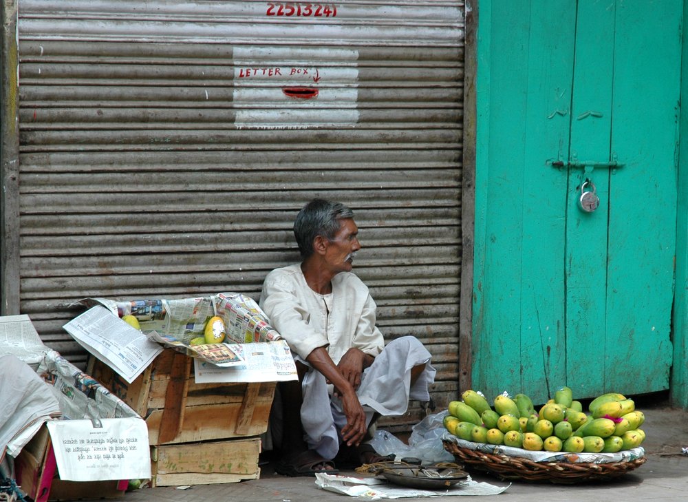 Indian Fruits Seller