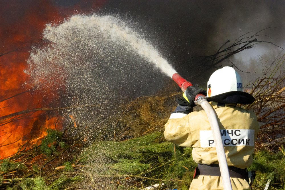Работа на пожаре