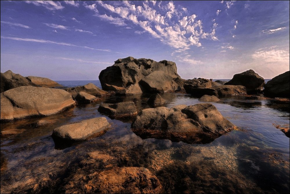 «Сухие горы и воды».