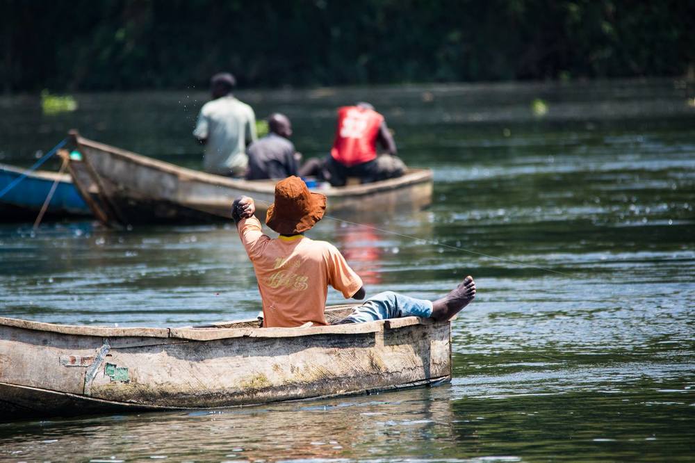 Lazy afternoon fishing