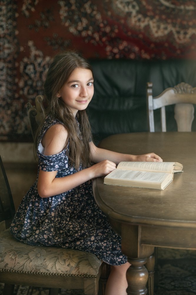 В гостях у бабушки.