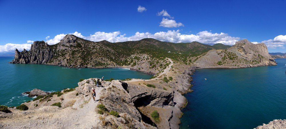 Панорама с мыса Капчик