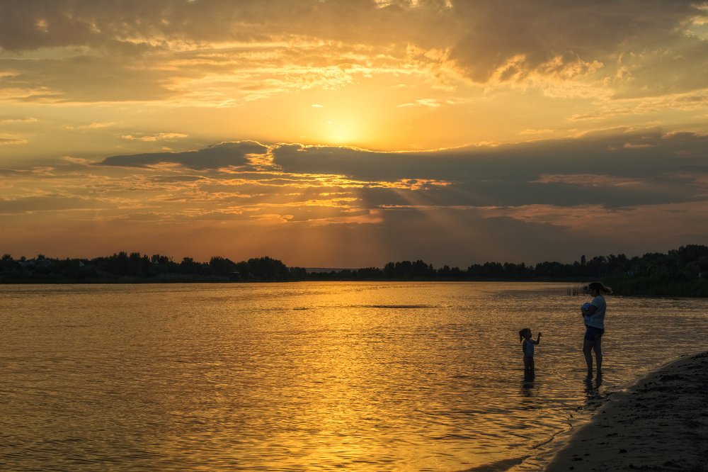 Закат над Доном