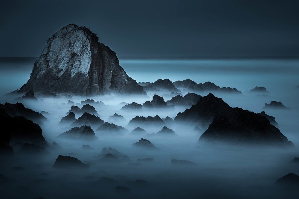 Old memories of the wild sea.