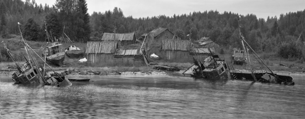 Рыбатские поселки Белого моря