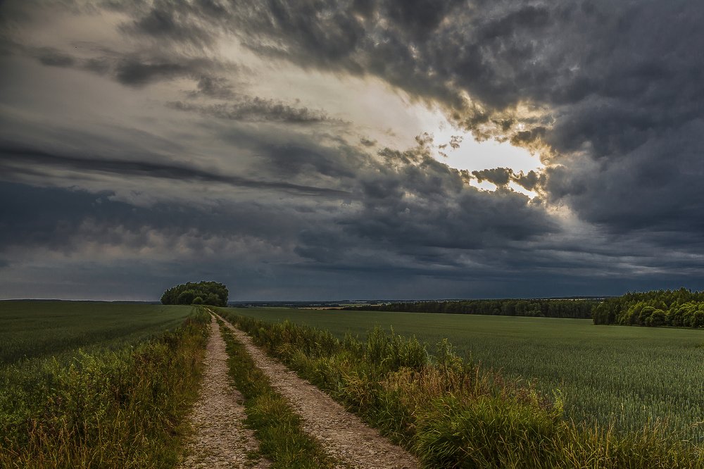 Местами грозы...