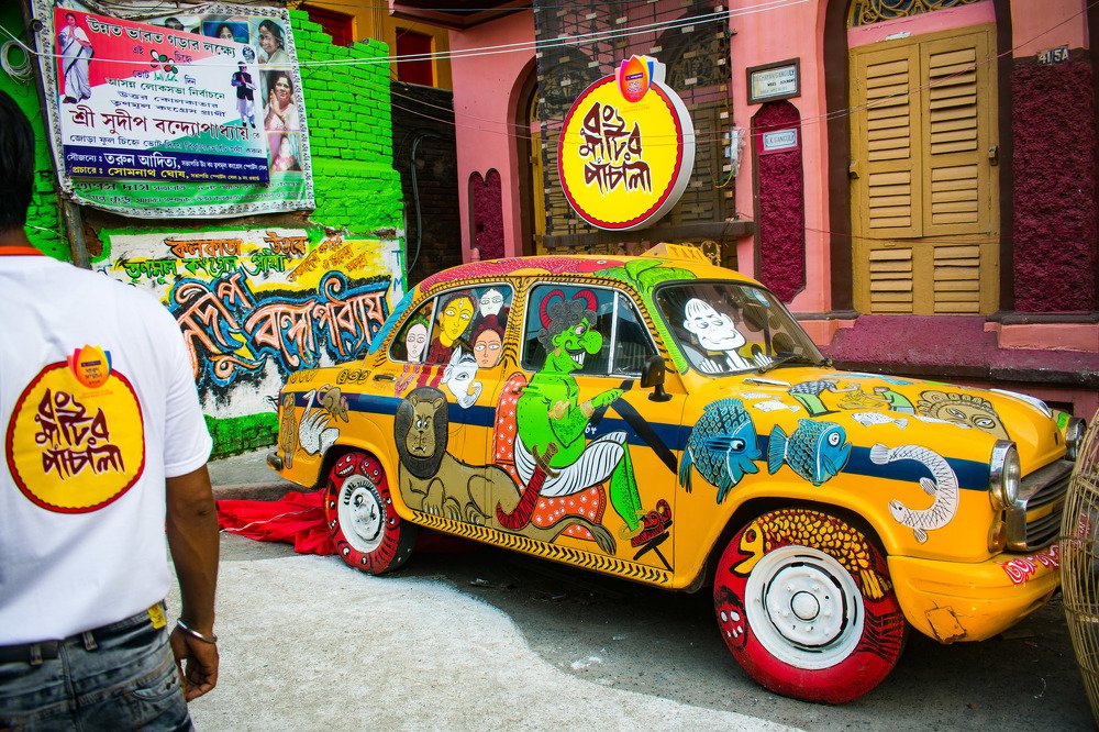 Vehicle art(yellow taxi)