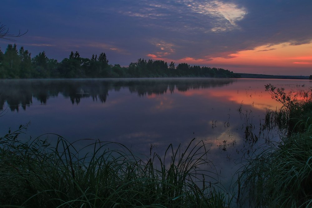 Утро над Ирсетью.