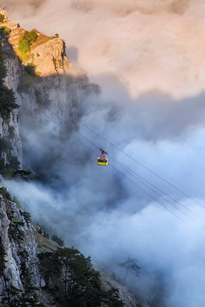 Там над облаками...