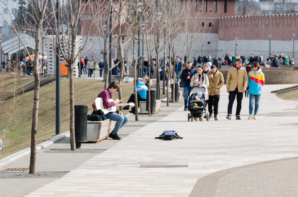 Уличный гитарист