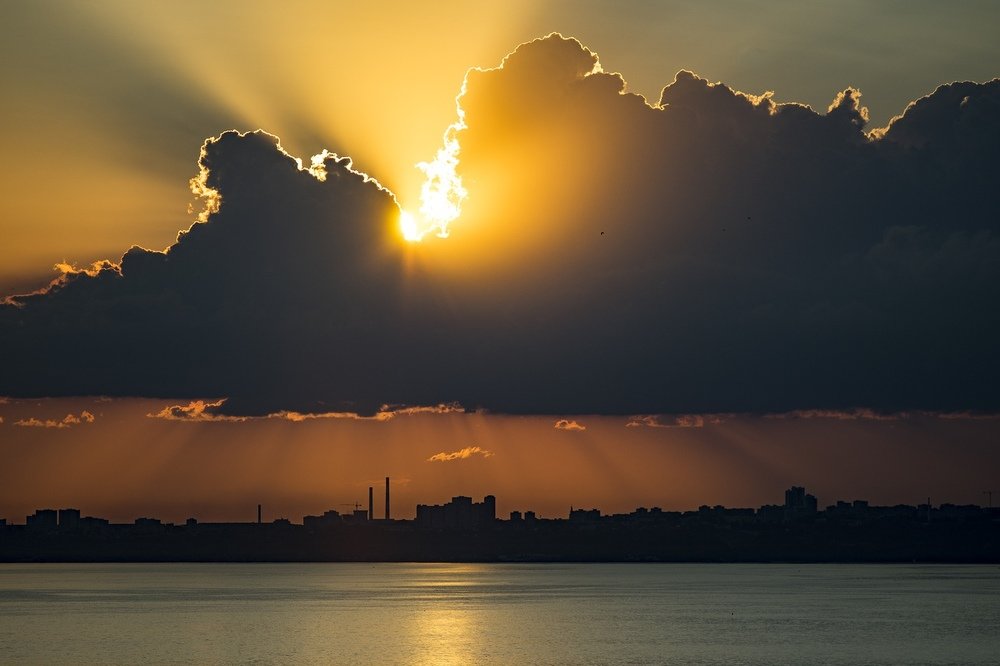 Закат над Ульяновском