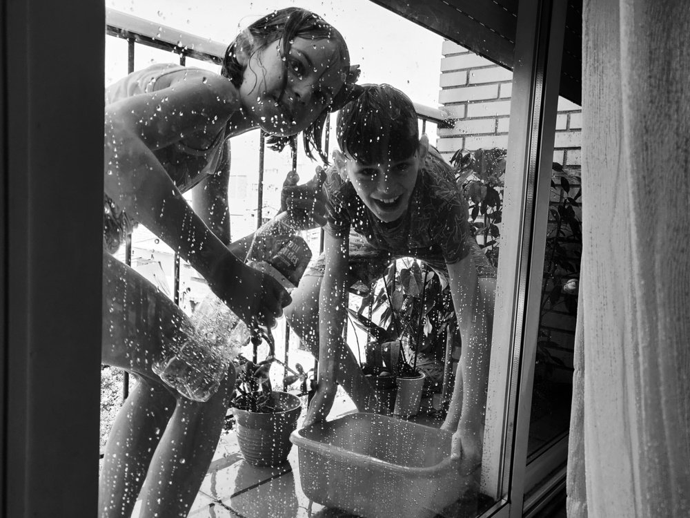 Лето на балконе.