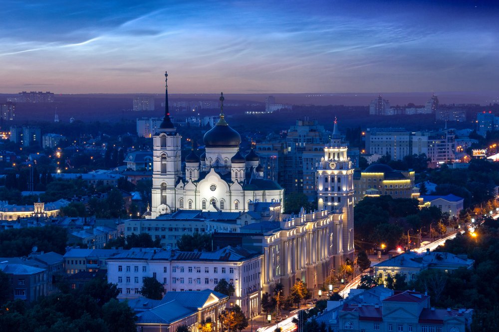 Night Voronezh
