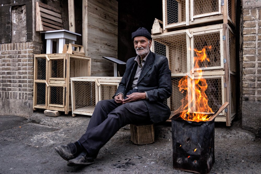 The hardworking old man