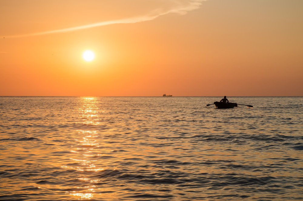 Провожая солнце