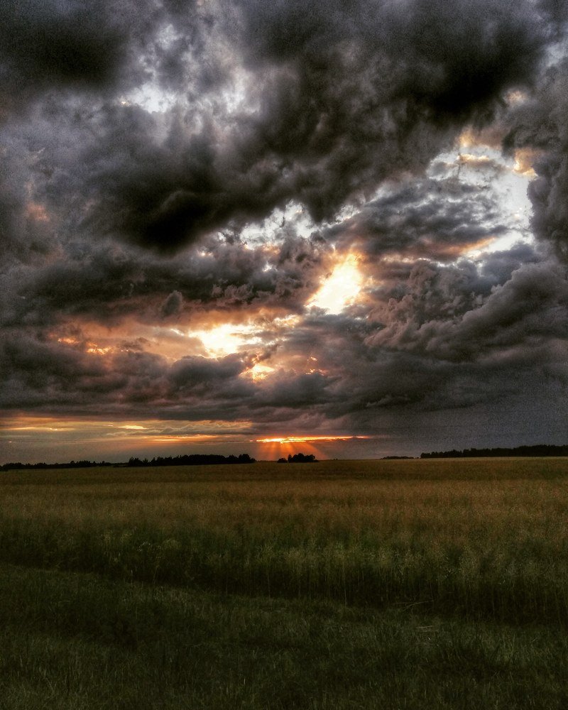 Просто, очень красивый закат