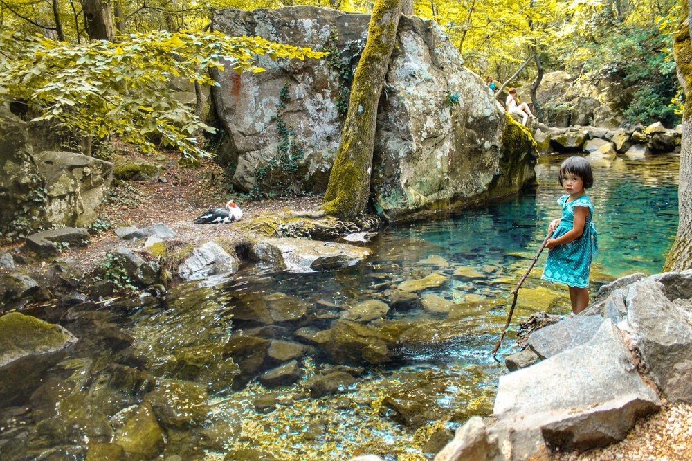 Девочка в голубом