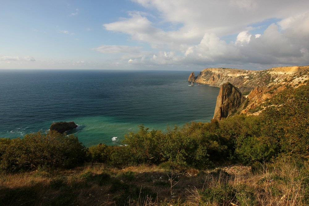 изумрудное море