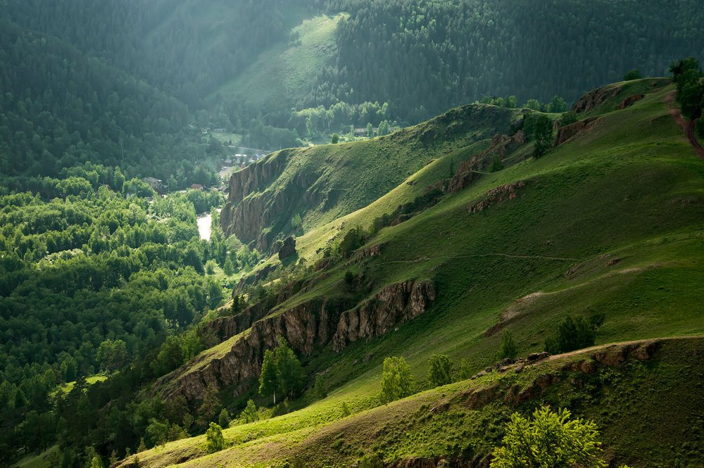 Торгашинский хребет.