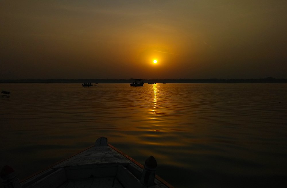 Sunset at Varanasi