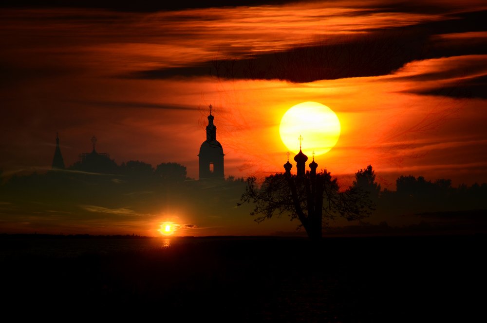 Вечерний Осташков.