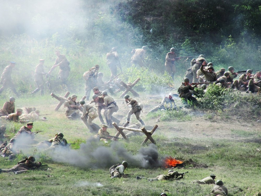 Реконструкция боя за Витебск 26 июня 1944 года.(Витебско-Оршанская операция)