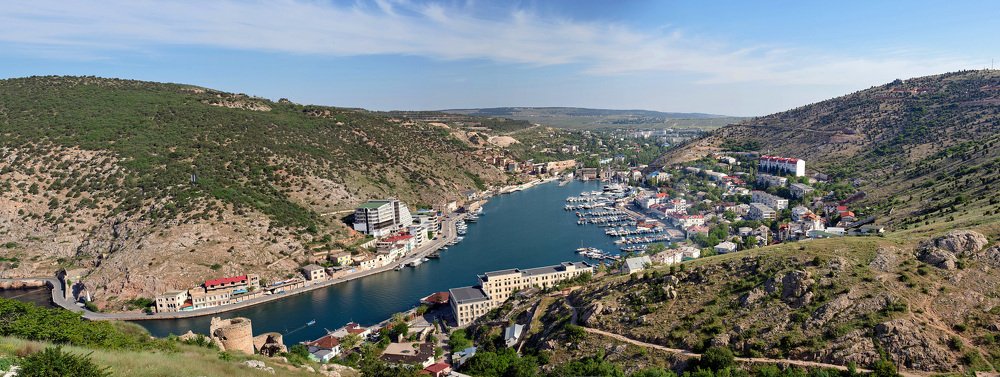 Вид на Балаклаву