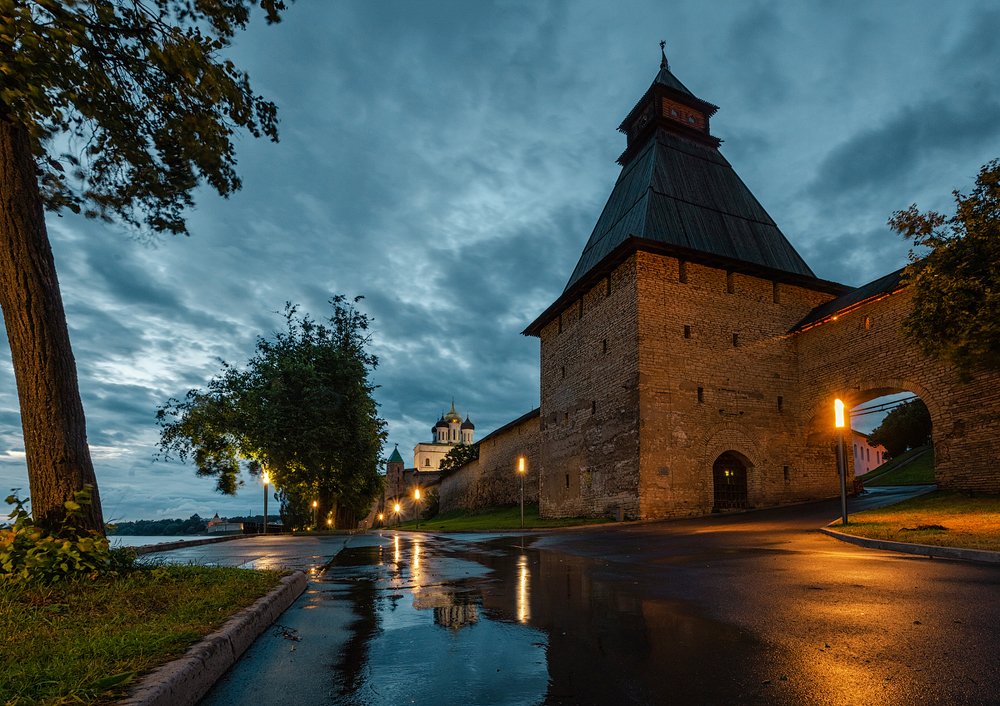 После дождя. Псков.