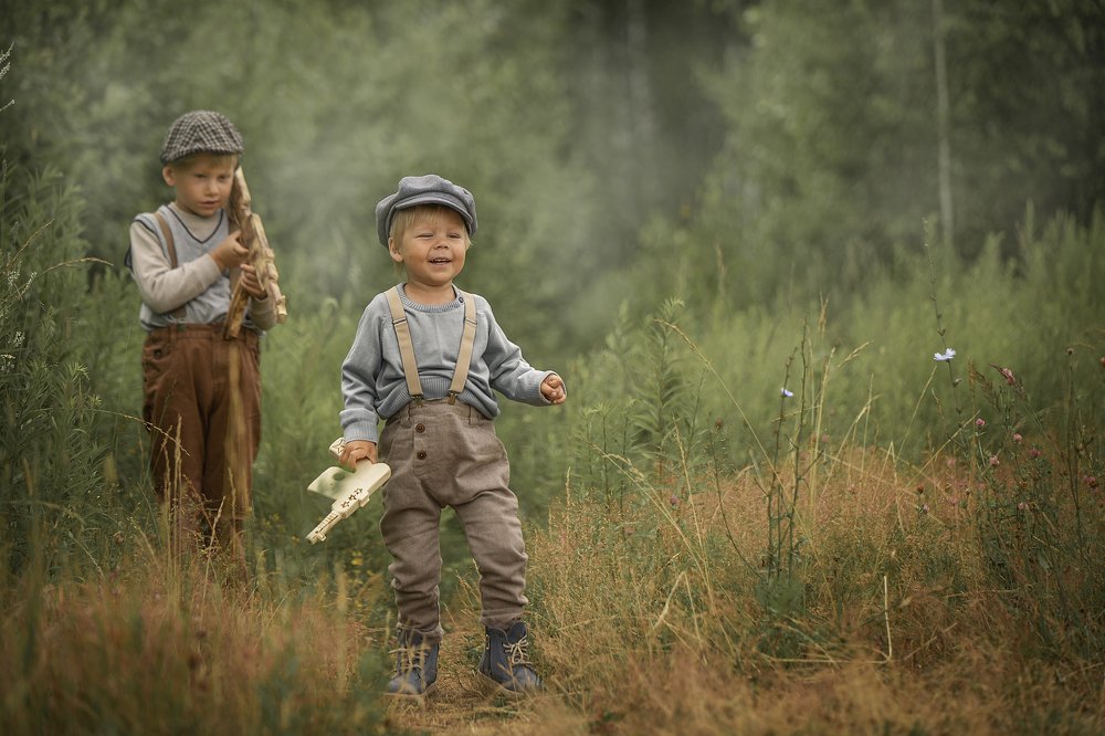 Деревенские мальчишки