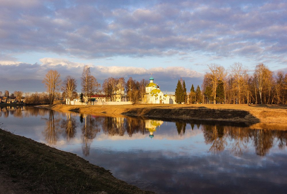 вечер в городе