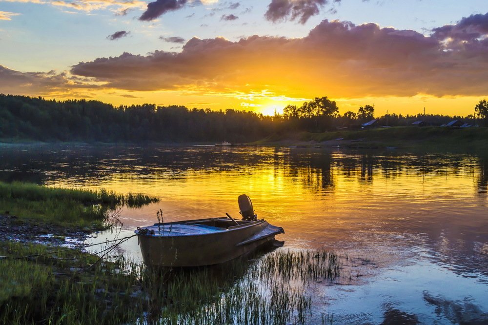 Золотой закат