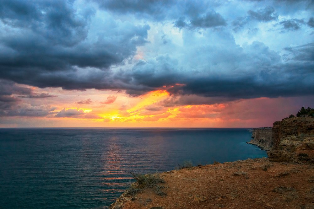 Закат на Фиоленте