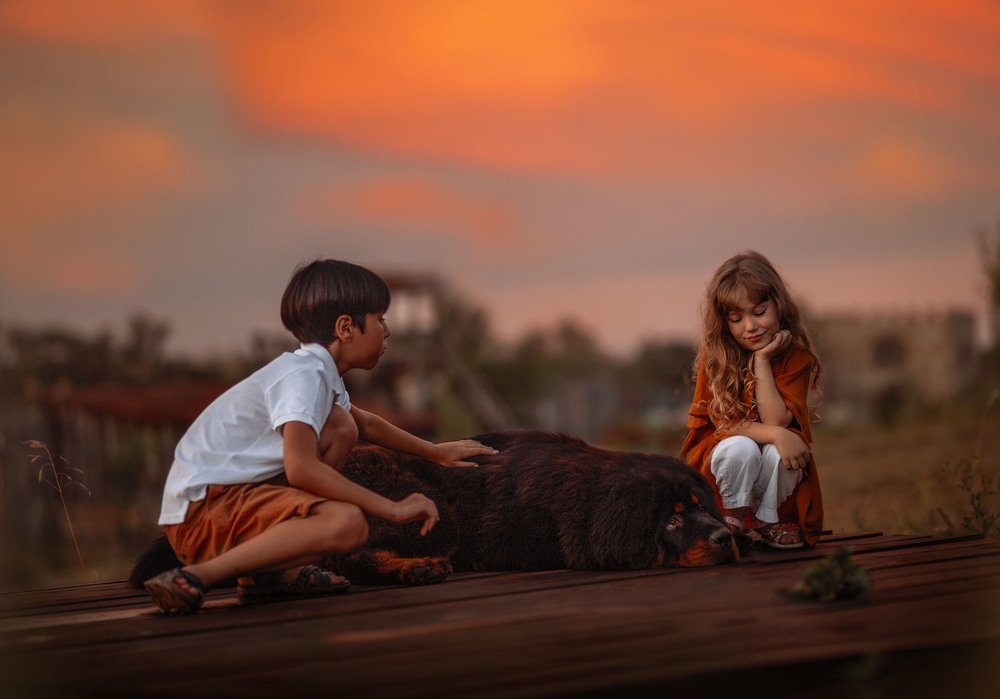 Утомленные жарой.