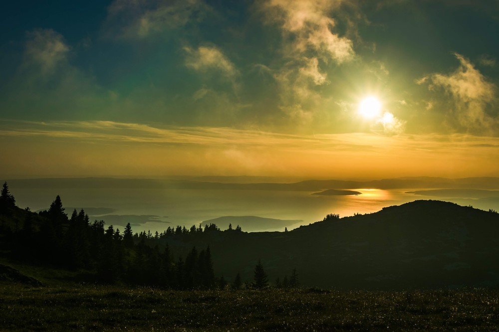 Velebit's sunset